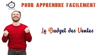 Etablir le Budget des Ventes Partie 1 [upl. by Brooks]