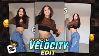 Velocity Reels Video Editing Tutorial In Capcut  Trending Velocity Editing [upl. by Enileme97]