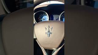 425 hp Maserati Ghibli S 30 2017  Driving  showing inside interior [upl. by Em]