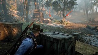 Hidden Dialogue With The Pinkertons If You Dont Shoot At Them During The Last Mission  RDR2 [upl. by Casimire]