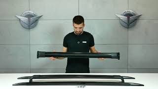 OEM ROOF RAILS RANGE ROVER SPORT 0512  RELINGI Z BELKAMI OEM RANGE ROVER SPORT 0512 [upl. by Sabrina708]