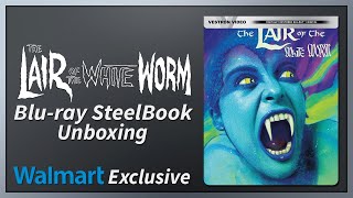 The Lair of the White Worm Walmart Exclusive Bluray SteelBook Unboxing [upl. by Wilser139]