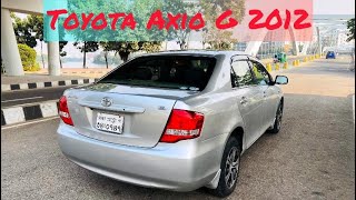 Toyota Axio G Review 2012 [upl. by Noivad789]