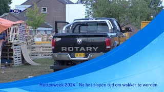 Huttenweek Uitgeest 2024  Het opstaan en het afbreken van de hutten [upl. by Einneg]