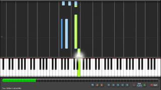 Dragonheart theme on Synthesia [upl. by Eremahs]