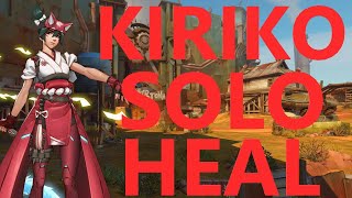 Solo Healing Carry on KIRIKO in Overwatch 2 [upl. by Norling819]