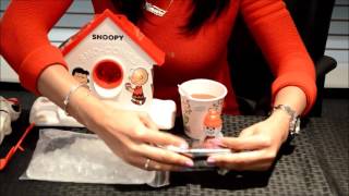 How to use the CraZArt Original Snoopy SnoCone Machine [upl. by Enisaj]