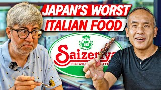 I Took My Italian Friend to Japans Worst Italian Restaurant featuring vivigiappone [upl. by Huai]