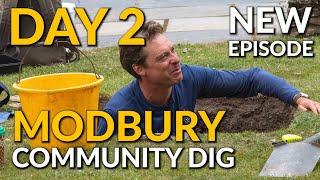 NEW EPISODE  Day 2 Modbury Community Dig  TIME TEAM Devon 2024 [upl. by Yrret38]