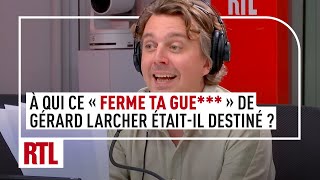 A qui ce quotferme ta guequot de Gérard Larcher étaitil destiné [upl. by Caputo]