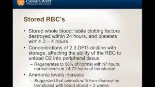 Transfusion Medicine for the AHT  part 2 [upl. by Haggi]