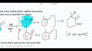 Allylic Radical Bromination with NBS [upl. by Pamela]