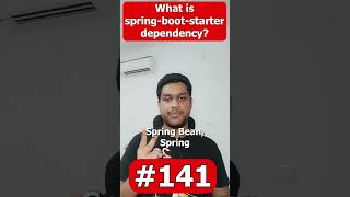 What is springbootstarter dependency java interview interviewtips springboot [upl. by Adian]