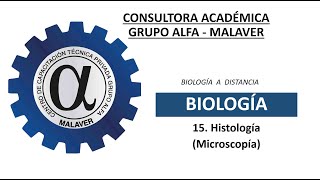 15 Histología Microscopía [upl. by Mufinella]