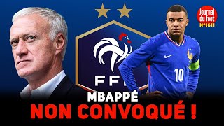 Equipe de France  la SANCTION tombe MBAPPÉ non CONVOQUÉ par Didier DESCHAMPS [upl. by Secor381]