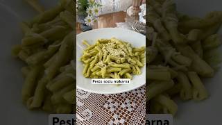 Pesto soslu makarna tarif yorumlarda [upl. by Ecnahoy]