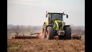 CULTIVATING 2O19 Claas Axion 940  Väderstad NZ Aggrissive 900 [upl. by Eselehs588]