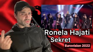 Reaction 🇦🇱 Ronela Hajati  Sekret Eurovision 2022 Albania  FIK60 Final Live Performance [upl. by Martelle]