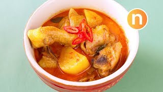 Malaysian Curry Chicken  Kari Ayam Nyonya Cooking [upl. by Wohlert969]