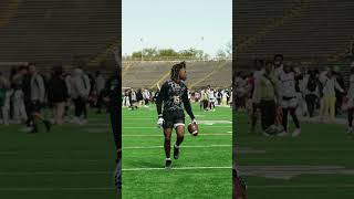 Bro did the TUCK AND ROLL😂😂 7v7football 7on7football jukes footballedits footballshorts [upl. by Enylhsa]