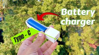 How to make a 18650 Battery charger at home  home projects [upl. by Yelime]