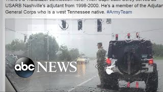 Photo of soldier who saluted funeral procession goes viral [upl. by Phira]