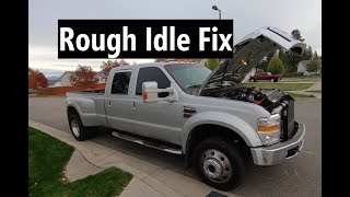 64 Powerstroke Rough Idle Fix Complete Howto Instructions [upl. by Sedrul]