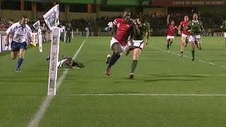 Takudzwa Ngwenya speeds past Habana at RWC 2007 [upl. by Gudrin]