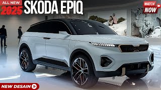 FIRST LOOK 2025 SKODA EPIQ  The Ultimate Family SUV Unveiled [upl. by Euqinahc538]