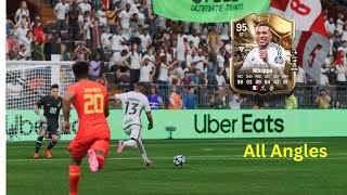 Mbappe Ballon dOr card insane goal Fc 25 All Angles [upl. by Kristie]