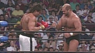 Johnny B Badd vs Arn Anderson  Boxer vs Wrestler Match [upl. by Padraig433]