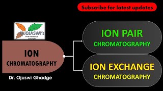 Ion chromatography Ion pair and Ion Exchange chromatography basic principle explained [upl. by Attenwahs213]