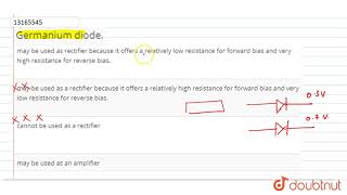 Germanium diode [upl. by Nally]