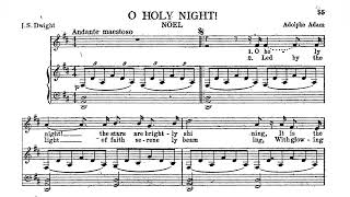 Adam  O Holy Night piano accompaniment [upl. by Amerak]