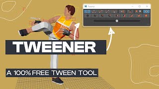 The Maya TWEENER Plugin  A FREE Tween Machine with extra capabilities [upl. by Huai]