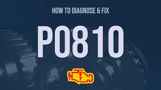 How to Diagnose and Fix P0810 Engine Code  OBD II Trouble Code Explain [upl. by Annoled]