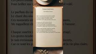 Ces petites choses pourtoi poetry booktok ecriture [upl. by Norina264]