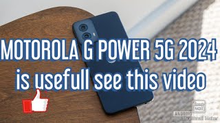 MOTOROLA G POWER 5G 2024 BBESTknowledgeable review [upl. by Ahto]