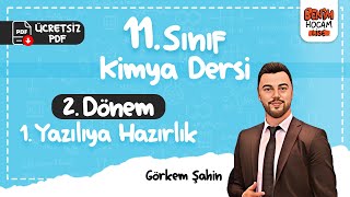 11Sınıf  Kimya  2Dönem 1Yazılıya Hazırlık  Derişim  Koligatif  Entalpi  Görkem Şahin 2024 [upl. by Derfliw721]