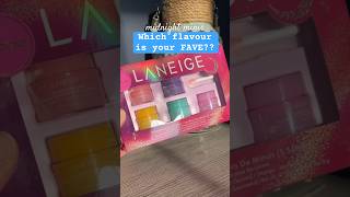 Laneige LIP sleeping mask  midnight minis BEST FLAVOUR [upl. by Ahtan820]