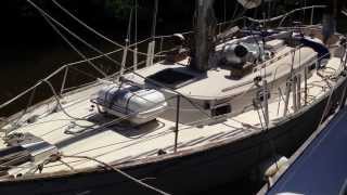 1978 31ft Southern Cross Sailboat Deck and Rigging  Located In Salt Creek Tampa Bay [upl. by Llekram]