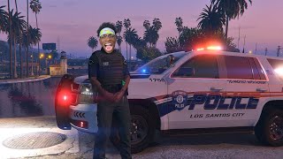 Playing GTA 5 as CHIEF OF POLICE  Los Santos City Patrol  Subscribers Only Chat [upl. by Ahseenat902]