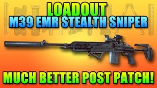 BF4 Loadout M39 EMR Silent Sniper  Battlefield 4 DMR [upl. by Kahn]