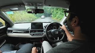 Driving Honda Elevate through the stunning curves of Thamarassery Churam Keralas Western Ghats [upl. by Cline]