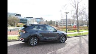 NEW 2022 Kia Sportage  Self Charging SUV  Full Interior Tour Tech and Drive [upl. by Ardnasirk]