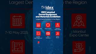 Experience the biggest gathering in the dental health sector at IDEX Istanbul 2025 🦷 shorts [upl. by Noedig]