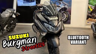 2024 Suzuki Burgman 125 New Model Full Review Video With Variants amp OnRoad Price  Burgman Street [upl. by Gassman]