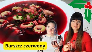 🎄Barszcz wigilijny🎄 sprawdzony przepis na pyszny domowy czerwony barszcz do uszek [upl. by Arim]