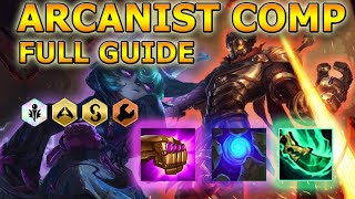 ARCANIST COMP ⭐⭐⭐ TFT GUIDE SET 65 [upl. by Peterec]