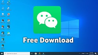 How to Download amp Install WeChat for PC Computer [upl. by Nnylrebma108]